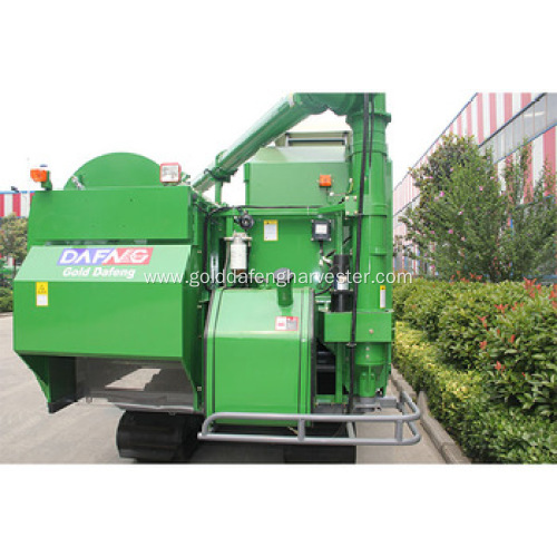 grain wheat rice combine harvester crawler type